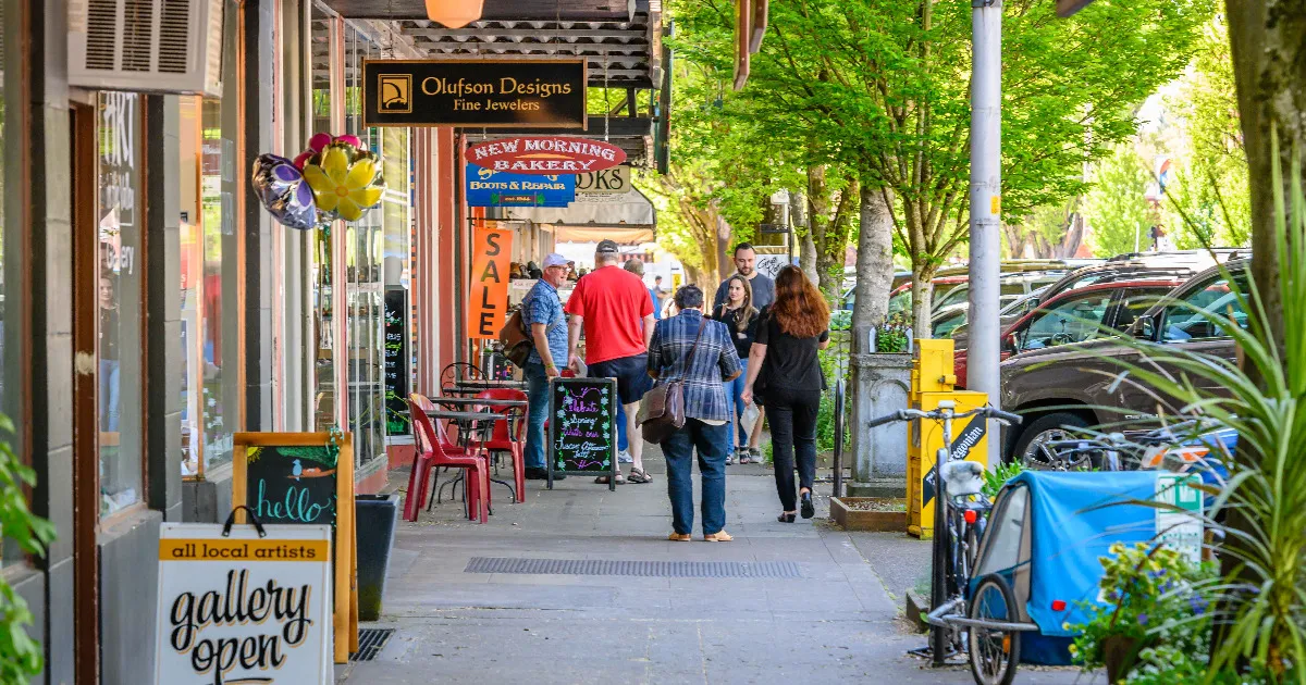 Downtown Corvallis, Oregon